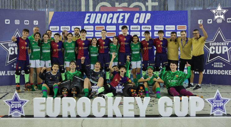 Cerdanyola CH y Bara, campeones de la Eurockey Cup U15/FEM15 2024